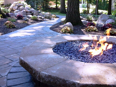firepits and patio pavers installed salem, NH
